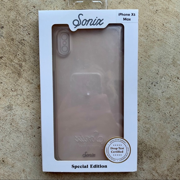 NWT Sonix iPhone Case & Glass Cover Special Edition Clear - XS Max - Picture 4 of 5